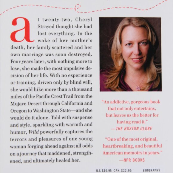 Wild: From Lost to Found on the Pacific Crest Trail by Cheryl Strayed – A Memoir - Picture 2 of 3